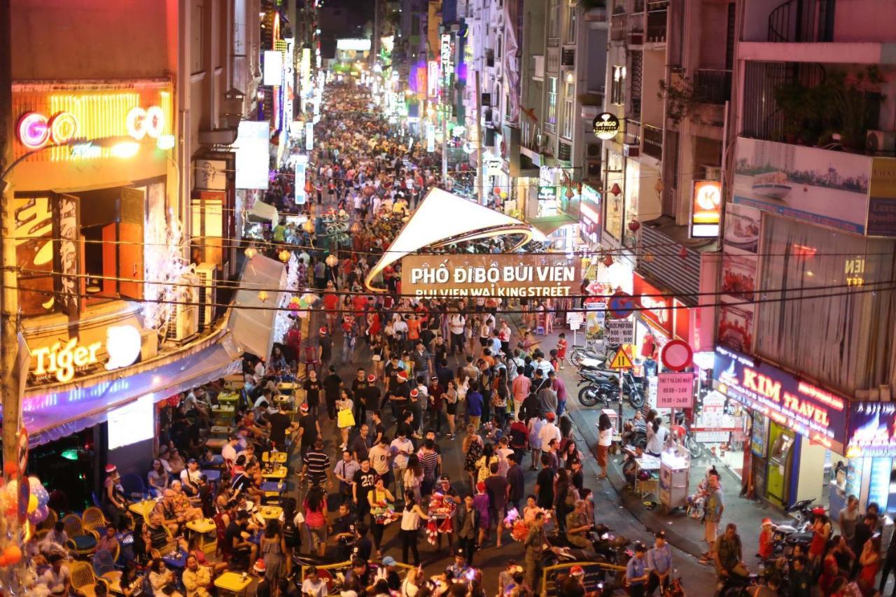 Saigon Cozy Hotel "241 Pham Ngu Lao Street" Bandar Ho Chi Minh Luaran gambar