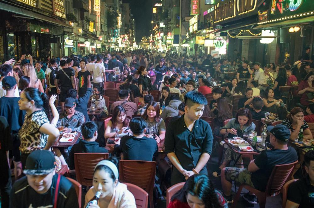Saigon Cozy Hotel "241 Pham Ngu Lao Street" Bandar Ho Chi Minh Luaran gambar